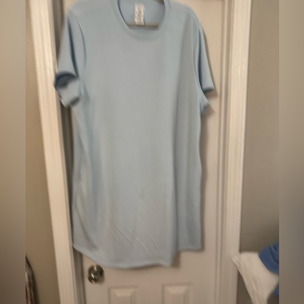 Sky Blue Short Sleeve Women's Tee